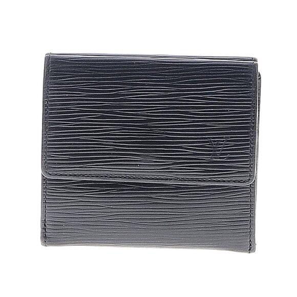 Louis Vuitton Authentic Elise Epi Leather Wallet Black Unisex Authentic Luxury - Picture 1 of 6